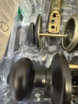Kwikset Cove Smartkey Entry Knob Deadbolt Venetian Bronze 690CV11P. Fixed Price $14.00.