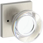 Baldwin Pv.ccy.csr Contemporary Crystal Privacy Door Knob Set - Nickel. Fixed Price $175.70.