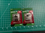 New 2-PACK Lot Ace Steel Nickel Cupboard Turn Knob 1-1/4 X 1-3/4 5298773. Fixed Price $14.24.