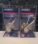 Schlage Accent Satin Nickel Right Handed Dummy Door Handles (B2-G6). Fixed Price $34.99.