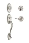 Kwikset Shelburne Satin Nickel Entry Door Lock Handleset 800SEXJ 15 Smt Cp. Fixed Price $109.00.