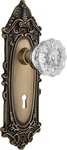 Nostalgic Warehouse Victorian Plate With Keyhole & Interior Crystal Door Knob. Fixed Price $129.99.