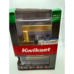 Kwikset Halifax Square Hall And Closet Lever Satin Brass 720HFL Sqt 97200-923. Fixed Price $22.00.