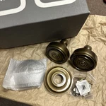 Made Italy !! Omnia 2 Sets Single Dummy Knob 433/00B SD4 Sb Shaded Bronze. Fixed Price $69.00.