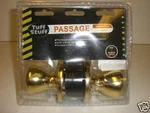 Stuff Passage Polished Brass Door Knob. Fixed Price $12.74.