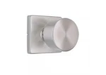 Ridgeway Satin Nickel Passage Hall/closet Door Knob With Square Rose. Fixed Price $18.99.