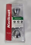 New Kwikset Hall & Closet Satin Door Knob. Fixed Price $10.22.