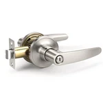 Knobwell 4 Pack Satin Nickel Door Handles With Lock Privacy Levers Zinc Alloy Se. Fixed Price $91.06.