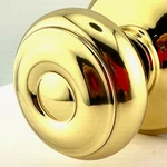Schlage Georgian F10GEO605 Polished Brass Passage Knob Hallway Closet. Fixed Price $14.99.