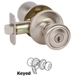 Callan Delaney KA1001 Keyed Door Entrance Lock Satin Nickel 2-3/8 , 2-3/4. Fixed Price $19.95.