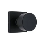 Home Decorators Ridgeway Matte Black Passage Door Knob W/ Square Rose. Fixed Price $18.95.