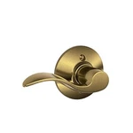 Schlage F170ACC609LH Accent Left Hand Dummy Lever, Antique Brass. Fixed Price $42.12.