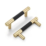 Dazzleeta 10 Pack Cabinet Handles Gold Black 3"(76MM),. Fixed Price $35.35.