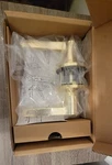 (1) Amazonbasics: Manchester Door Lever - Polished Brass. Fixed Price $15.00.