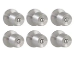 Defiant 1002 708 048 6-PACK Brandywine Bed & Bath Stainless Steel Door Knob Sets. Fixed Price $43.95.