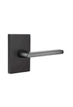 Emtek Modern Rectangular Rosette Privacy With Matching Finish 5212HLORHUS19. Fixed Price $79.00.