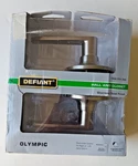 Defiant Olympic Stainless Steel Hall/closet Non-locking Door Lever 32LG603B. Fixed Price $9.50.