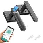 Gavdhe Fingerprint Door Lock & Biometric Knob With App 3-IN-1 Keyless Ent. Fixed Price $40.33.