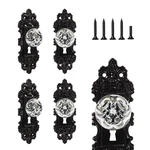 Ceymio Vintage Dummy Door Interior Crystal Glass Knobs 4 Drawer. Fixed Price $74.69.