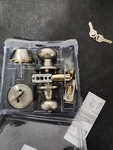 Reliabilt Satin Nickiel Single-cylinder Deadbolt Keyed Entry Door Knob. Fixed Price $17.48.
