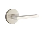 Emtek 5209HLORHUS15 Privacy, Disk Rosette, Helios Lever, Rh, Satin Nickel. Fixed Price $152.00.