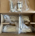 Emtek Multi Point C5, Non-keyed Euro T-turn Is 2'' X 10'' Satin Nickel Left. Fixed Price $174.99.