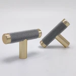 Ntresbonne 10 Pack 2 Inch Barrel Cabinet Knob Gold And Grey Cupboard Aluminum. Fixed Price $41.82.
