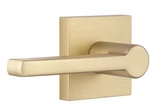 Miseno MLK4022SB Lorton Flat Bar Passage Door Lever Set - Satin Brass. Fixed Price $35.00.