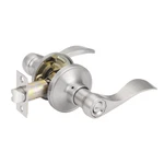 Satin Nickel Bedroom/bathroom Door Handles Privacy Lever Keyless DL12061-SNBK. Fixed Price $19.95.
