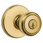 Kwikset 400T 3 Rcal RCSV1 Entry Knob, Polished Brass, Grade. Fixed Price $38.16.
