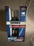 Brinks 2701-109 Bell Style Keyed Entry Door Knob Antique Brass Open Box. Fixed Price $10.00.