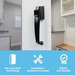 Wright Products VC333BL Push Button Latch, Black. Fixed Price $19.95.