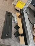 Reliabilt Square Barn Door Handle Pull Flush Hardware Matte Black Heavy Duty. Fixed Price $17.00.