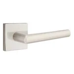 Emtek Stuttgart Satin Nickel Right Handed Dummy Door Lever Set, Square Rose. Fixed Price $66.49.