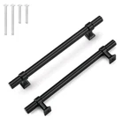 Cabinet Matte Black 6.25" Hole Center Kitchen Pulls Handle Knobelite Pack New. Fixed Price $52.88.