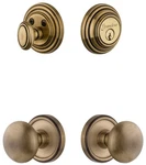 Grandeur Geofav Sp Eset 238 Georgetown Solid Brass Single -. Fixed Price $468.75.