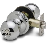 Copper Creek BK2040PS Ball Door Knob, Keyed Entry Function, Polished Stainless. Fixed Price $9.00.