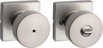 Kwikset Pismo Interior Privacy Door Knob With Lock, Handle For Bathroom. Fixed Price $48.55.