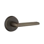Emtek 710LRMB Lariat Rustic Modern Bronze Passage Door Lever Set - Medium. Fixed Price $132.99.