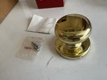(20) New Kwikset 788H 3 Hancock Dummy Knob 9780-279 Polished Brass Closet. Fixed Price $125.00.