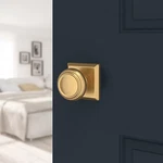 Baldwin Traditional Knob & Square Rose- Privacy Model PV.TRA.TSR.044. Fixed Price $97.99.