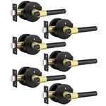 Goldenwarm 6 Pack Black Interior Door Handles Privacy Lever. Fixed Price $163.64.