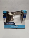 Schlage F40 Accent Bed & Bath Door Lever Lock Satin Nickel Privacy Handle 619. Fixed Price $35.00.
