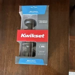 Kwikset Privacy Knob Matte Black Round Universal For Bed/bath Doors. Fixed Price $6.00.