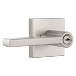 Miseno MLK1022 Lorton Flat Bar Keyed Entry Door Lever Set Satin Nickel. Fixed Price $24.59.