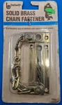 Vtg 1984 Belwith Solid Brass Chain Fastener Welded Steel Nos New. Fixed Price $9.09.