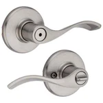 Kwikset Balboa Satin Nickel Privacy Handle Lock For Bedroom/bath Microban. Fixed Price $19.99.