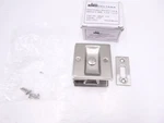 Deltana SDL25U15 Adjustable Pocket Lock Privacy 2-1/2" X 2-3/4" Satin Nickel. Fixed Price $19.99.