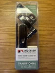 Andersen Traditional Oil Rubbed Bronze Storm Door Handle 3000/4000 Ez 92893. Fixed Price $1057.77.
