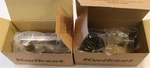 Kwikset Halifax Square 97880-900 Lot Of 2 Satin Nickel Half-dummy Door Lever. Fixed Price $49.99.